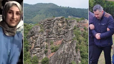 "Kayalıklardan düştü" dediği eşini böyle öldürmüş!