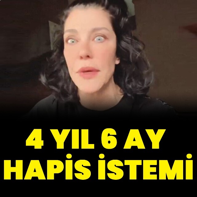 4 yıl 6 ay hapis istemi