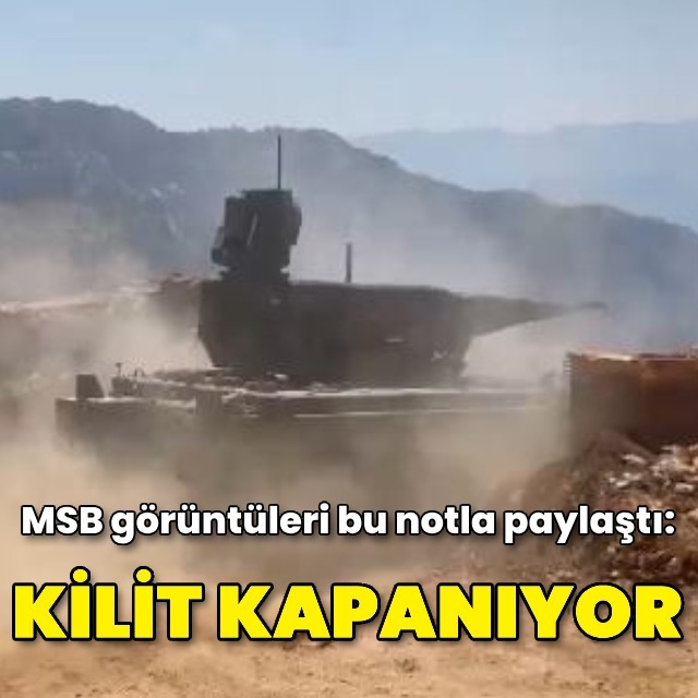 'Kilit kapanıyor'