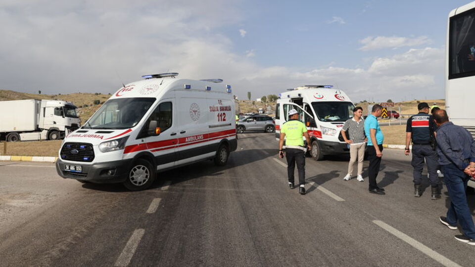 Yolcu otobüsünün çarptığı kişi öldü