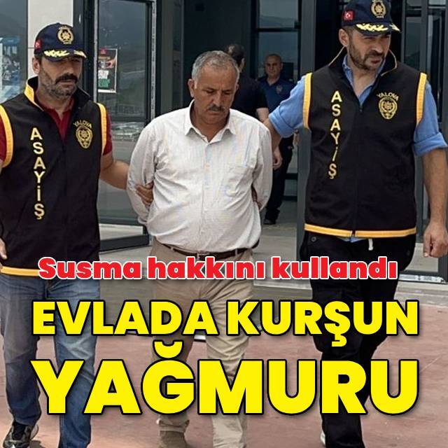 Evlatlıktan reddettiği oğluna 7 kurşun sıktı