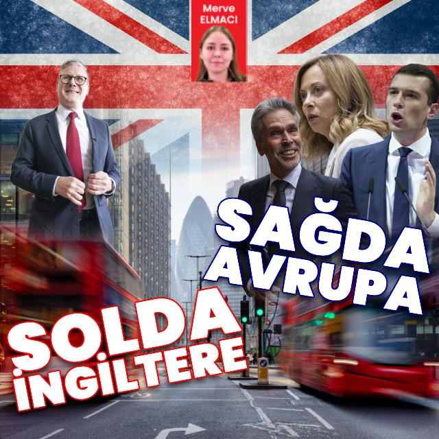 Avrupa sağa İngiltere sola