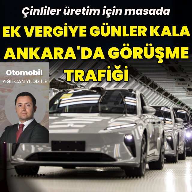 Çinliler üretim için masada