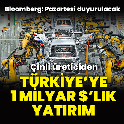 BYD Türkiye'de 1 milyar dolarlık yatırım yapacak
