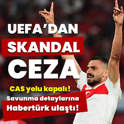 UEFA'dan Merih Demiral'a skandal ceza!
