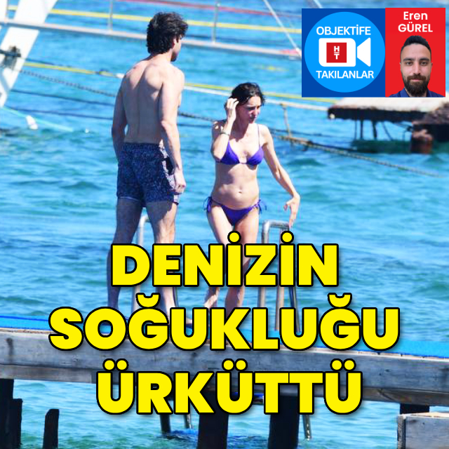 Denizin soğukluğu ürküttü