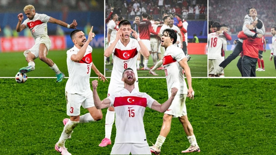 Futbolculara tebrik yağdı