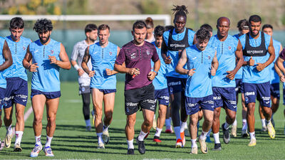 Trabzonspor hazırlıklarını sürdürdü!