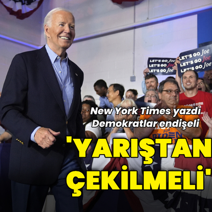 NYT: Demokrat Parti Biden'ın yarıştan çekilmesi gerektiğini düşünüyor