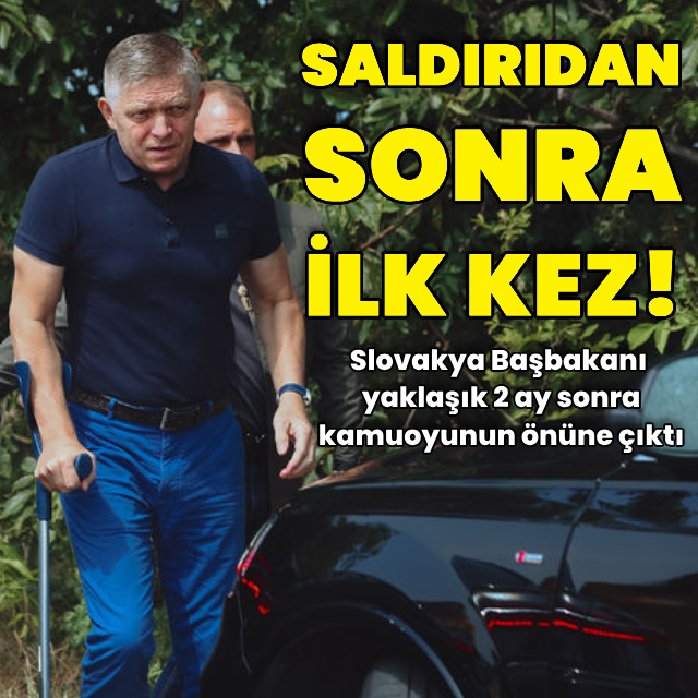 Suikasta uğrayan Başbakan ilk kez kamuoyunun karşısına çıktı