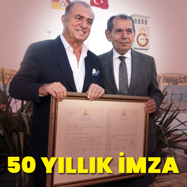 50 yıllık imza!