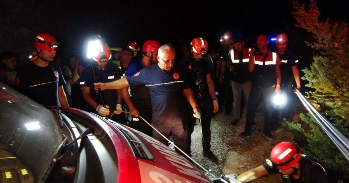 Actualités d’Antalya : Un couple tombe d’une falaise de 100 mètres | DERNIÈRES NOUVELLES