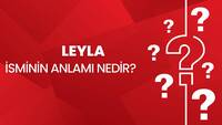 Leyla isminin anlamı nedir?
