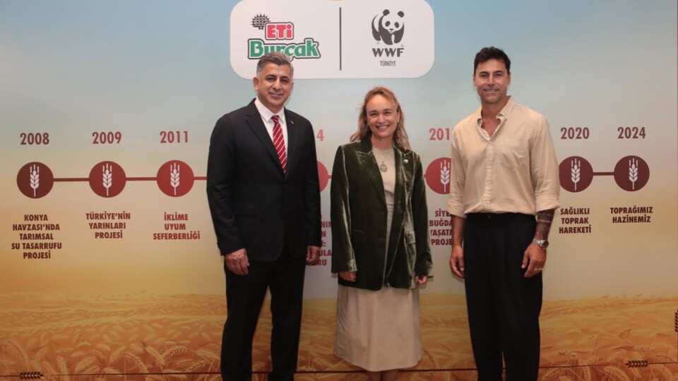 ETİ Burçak ve WWF Türkiye, tarım toprakları için harekete geçti