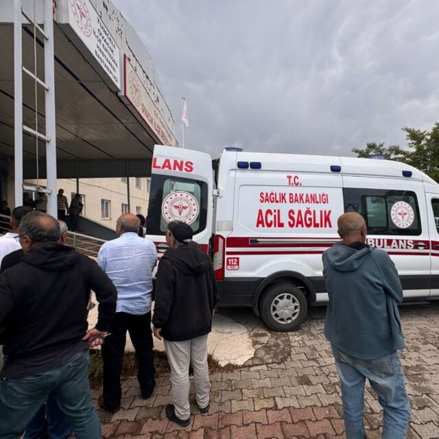 Yıldırım isabet eden 2 kişi yaralandı