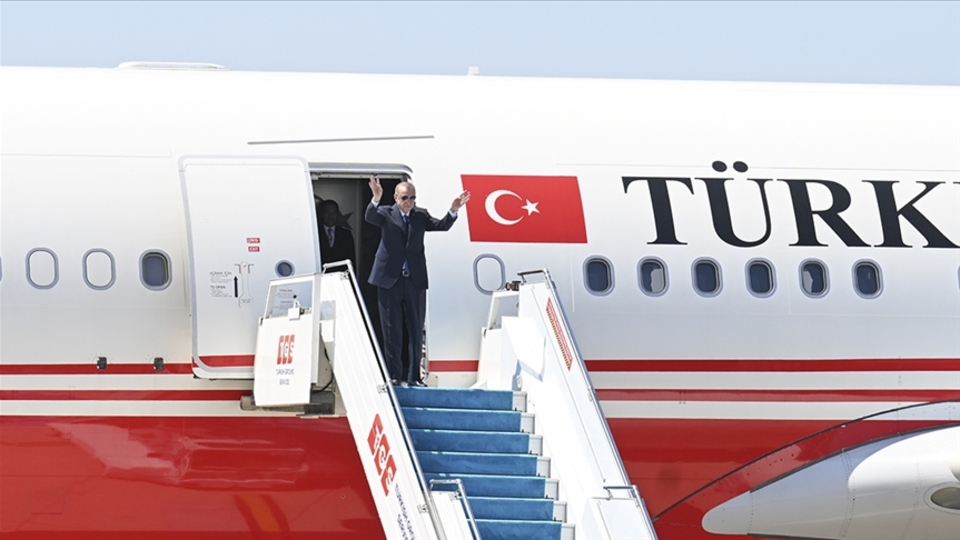 Cumhurbaşkanı Erdoğan, ABD'ye geldi