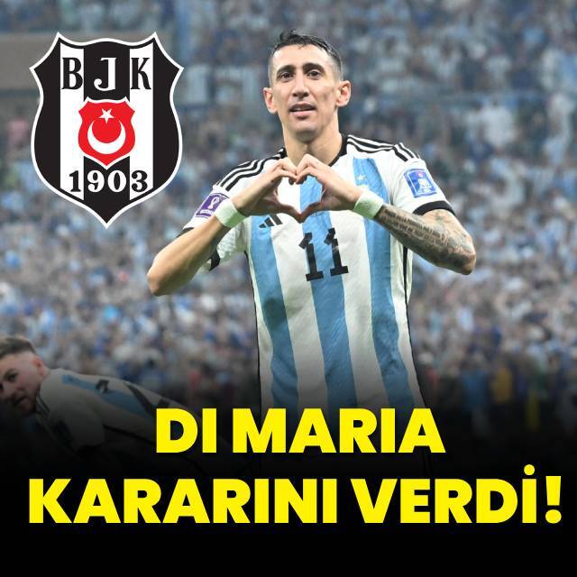 Di Maria'dan Beşiktaş'a kötü haber!