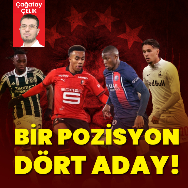 Bir pozisyon dört aday!