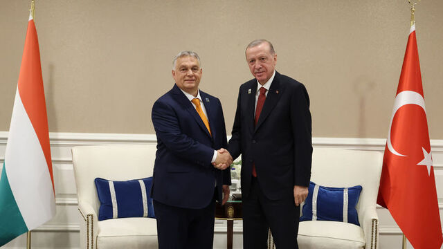 Cumhurbaşkanı Erdoğan, Macaristan Başbakanı Orban'ı kabul etti