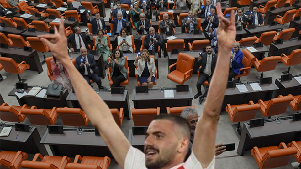 "Bozkurt" işareti TBMM gündeminde