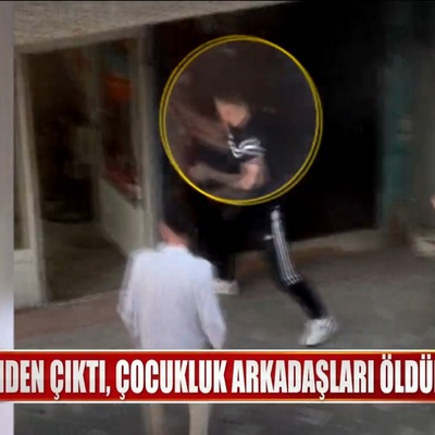 Dost cinayeti kamerada!