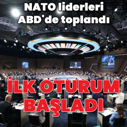 NATO Zirvesi'nin ilk oturumu başladı