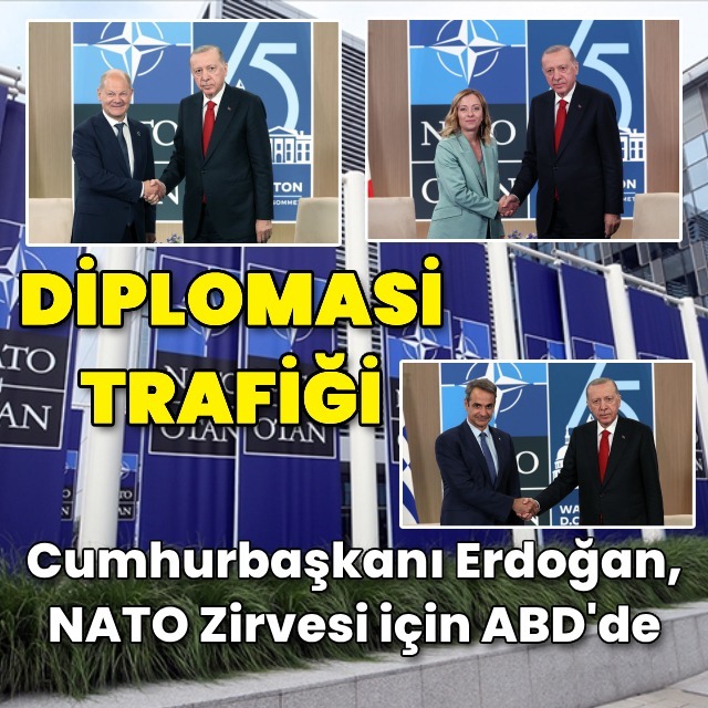 NATO Zirvesi'nde diplomatik temaslar