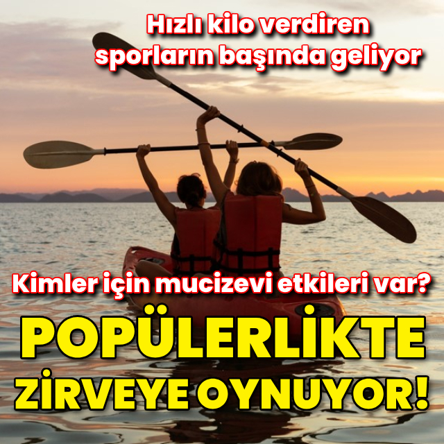 Hızlı kilo verdiriyor, beyin egzersizi yaptırıyor: Kürek sporu!