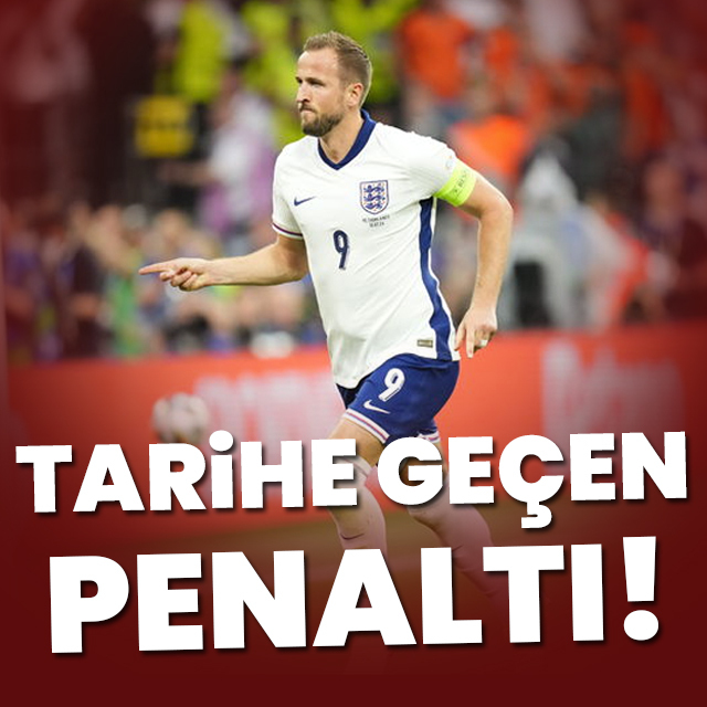 Kane'den tarihe geçen penaltı!