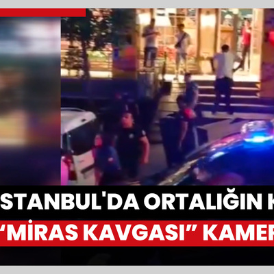 İstanbul'da ortalığın karıştığı “miras kavgası” kamerada: Aileler birbirine girdi, 3 kişi yaralandı