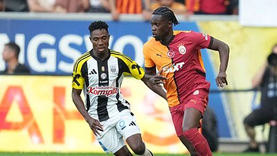 Galatasaray gollü maçta yenildi