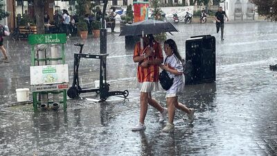 Gök gürültülü sağanak uyarısı