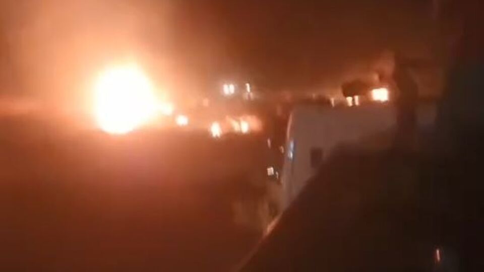 Kayseri'de tarım arazisinde yangın