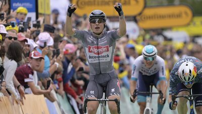 Fransa'da 13. etabı Philipsen kazandı!