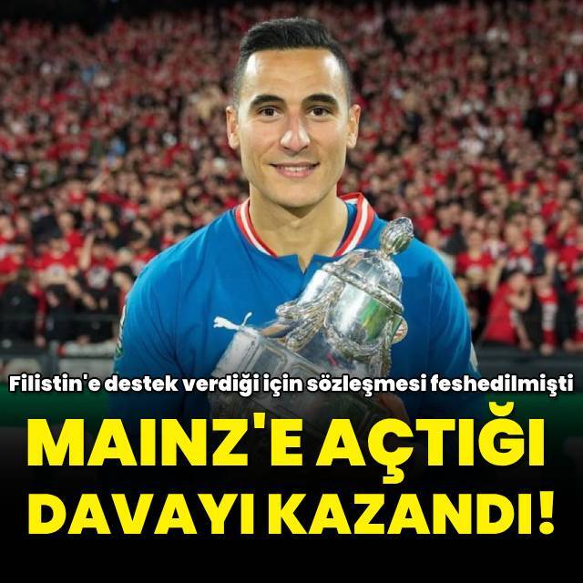 El Ghazi, Mainz'e açtığı davayı kazandı!