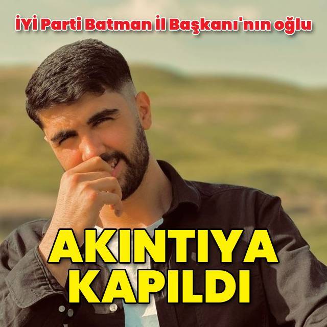 İYİ Parti Batman İl Başkanı'nın oğlu Batman Çayı’nda boğuldu