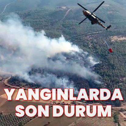 Türkiye'de orman yangınları!