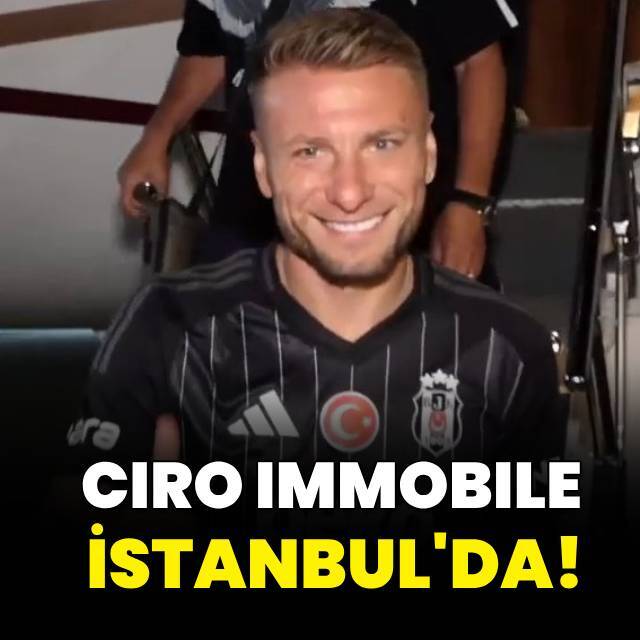 Ciro Immobile İstanbul'da!