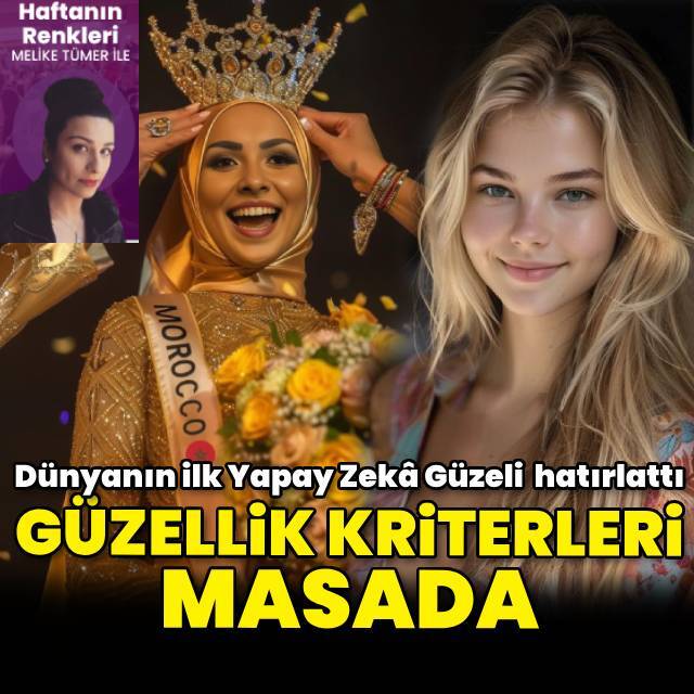 Güzellik kriterleri masada