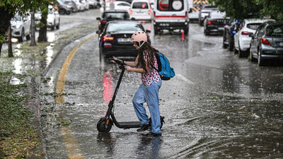 Meteoroloji saat verdi! 6 bölgede sağanak!