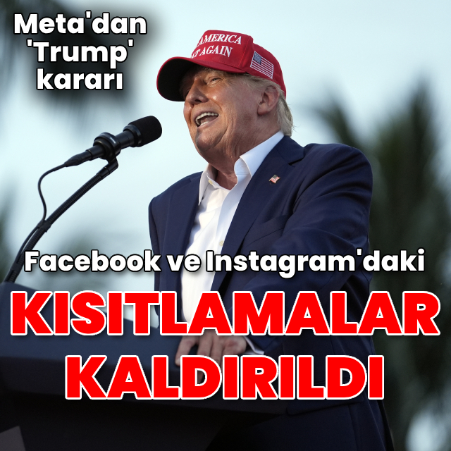 Meta'dan 'Trump' kararı