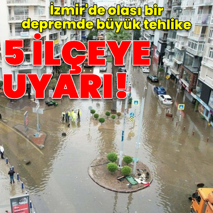 "Olası depremde deniz İzmir'in içine girecek"