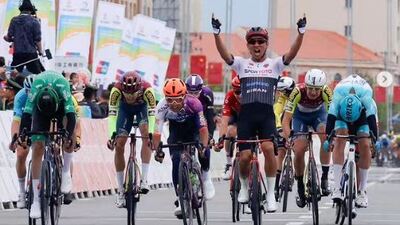 Ahmet Örken'den Çin'de etap zaferi