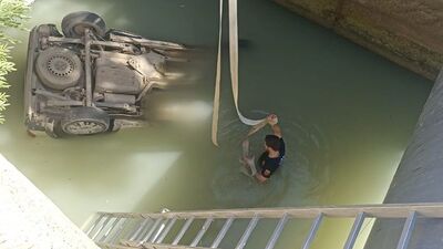 Baba oğulun feci ölümü!