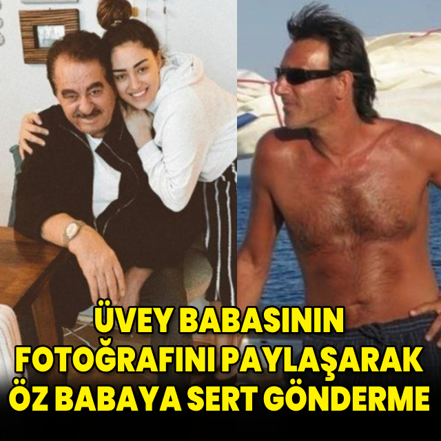 Kızından İbrahim Tatlıses'e gönderme