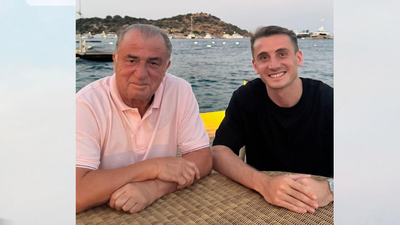 Fatih Terim'i ziyaret etti