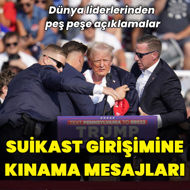 Dünyadan Trump'a yönelik saldırıya kınama