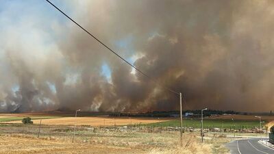 Silivri'de otluk alanda yangın! Evlere de sıçradı