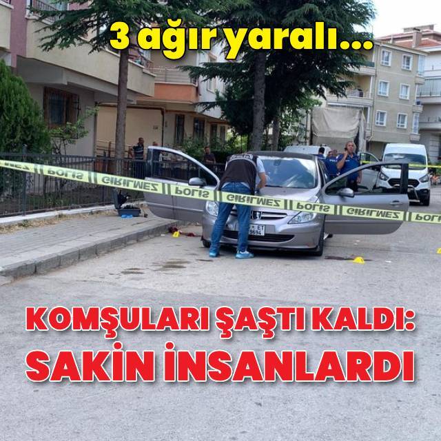 Önce dayısını ve kardeşini sonra kendini vurdu