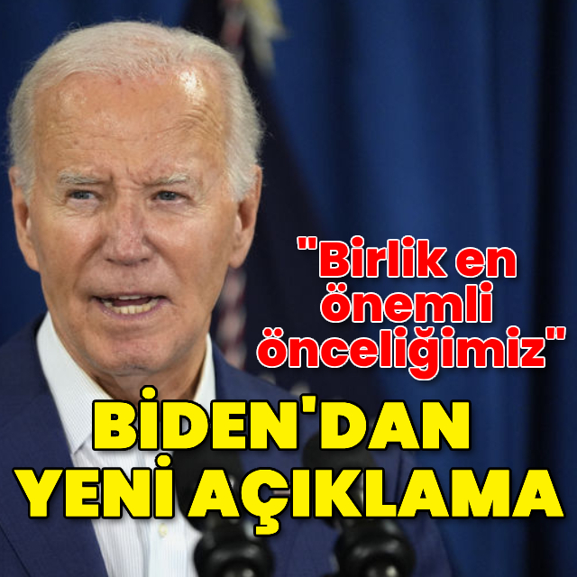 Trump'a saldırı sonrası Biden'dan yeni açıklama